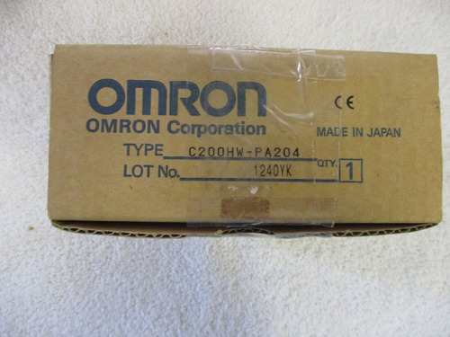 Nib Omron Plc Power Supply C200hw-pa204 Ssz
