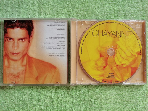 Eam Cd Chayanne Volver A Nacer 1996 Octavo Album De Estudio