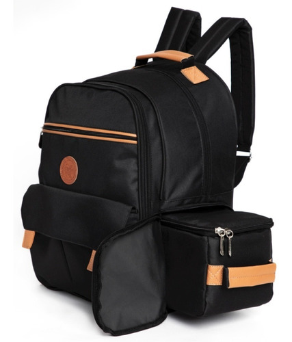 Imagen 2 de 5 de Mochila Maternal Unisex Matilda Lunchera Happy Little Moment