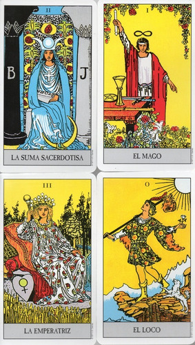 Imagen 2 de 2 de Rider Waite Tarot En Español