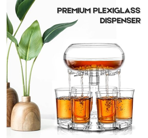 Dosificador De Chupitos Y Soporte Ajustable Hecho De Plexig