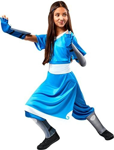 Disfraz Talla Large Para Niñas Katara De The Legend Of