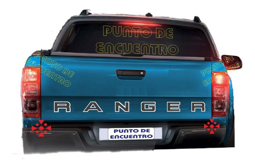 Stickers Letras Y Garra Faro Para Ford Ranger 2 Col