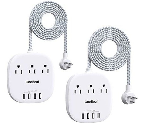 Power Strip 2 Pack, Estación De Carga De Escritorio 2tngk