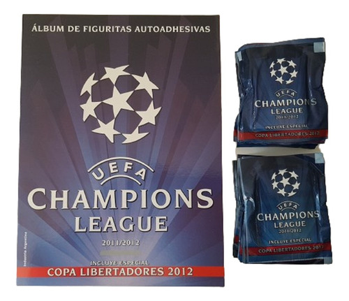 Álbum U E F A Champions League 2011/12 + 100 Sobres No Ofici