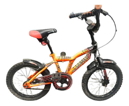 Bicicleta Aurorita Rodado 16 Spider Usada Como Nueva Niños