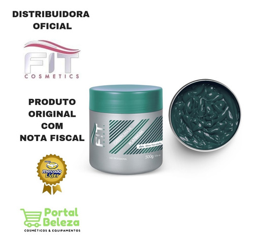 Máscara Matizadora Verde Green Mask 500 Gr Fit Cosmetics