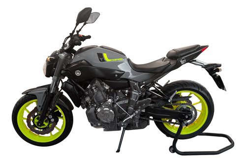 Imagem 9 de 10 de Cavalete Universal Traseiro Moto Cb500 Cb650 Cbr1000 Zincado