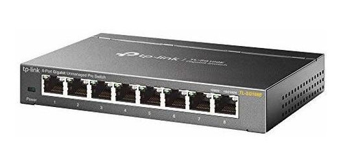Tp-link 8 Puertos Gigabit Ethernet Conmutador Inteligente Fa