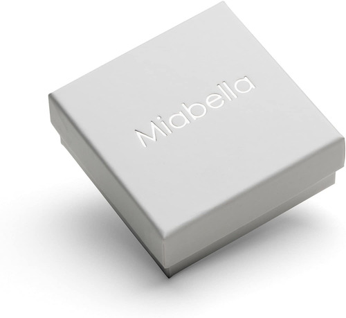 Pulsera Para Mujer Miabella, Plata De Ley Aa
