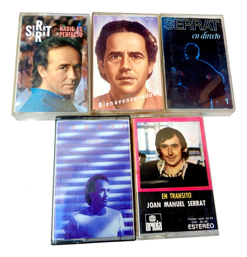 Juan Manuel Serrat Cassettes