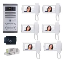 Comprar Kit De Videoportero A Color Intec Para 6 Departamentos Chapa