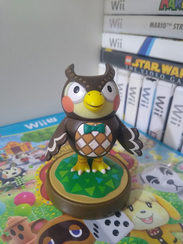 Amiibos Animal Crosssing Blathers Wii U, Wiiu, Switch, 3ds