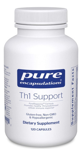 Suplemento Th1 Support Pure Encapsulations 120 Cápsulas