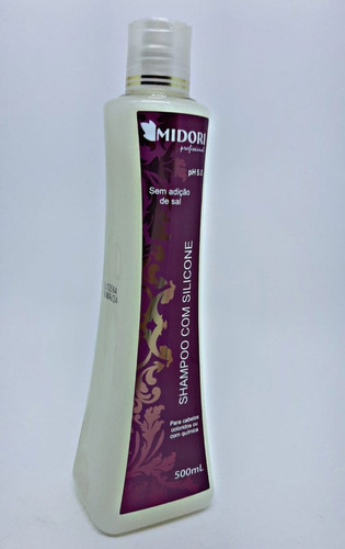Shampoo Com Silicone 500ml Máscara Progress 1000g Midori
