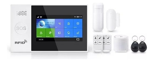 Alarma Inteligente Wifi Gsm Pantalla Táctil Para Tuya Smart