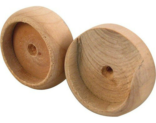 Soporte Para Barra De Armario De Madera 1-3/8'' Prime-line