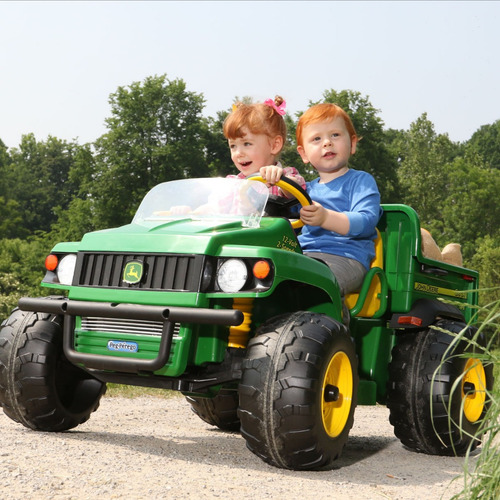 Trator Elétrico Peg Perego John Deere Gator Hpx 12v 2 Lugare