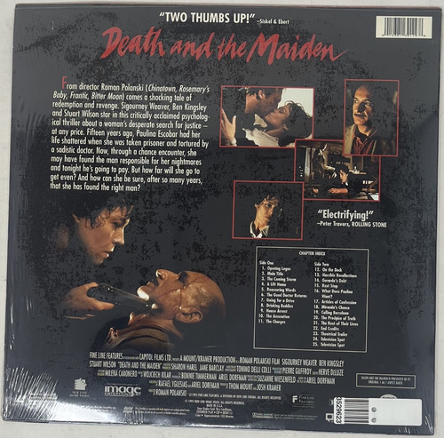 Lasedisc Death And The Maiden La Muerte Y La Doncella (Usado)