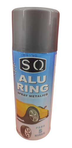 Sq Alu Ring Spray Metalico 440cm3