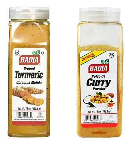 Badia Curcuma Y Curry Especias Pa - Unidad a $22400