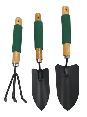 Kit Set Jardinería Onza Incl. 2 Palas + 1 Escardillo De Mano