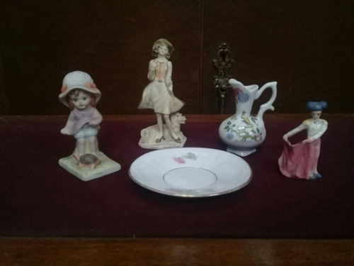 Lote De Adornos De Porcelana Diferentes Países 