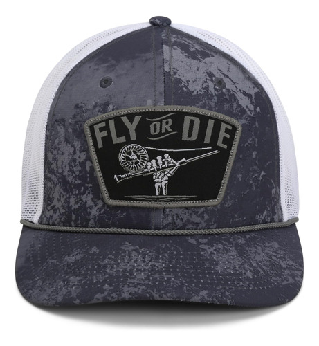 Paramount Outdoors Fly Or Die Pesca Con Mosca Malla Parche T