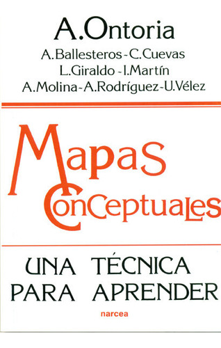 Mapas Conceptuales Una Tecnica Para Aprender - Ontoria