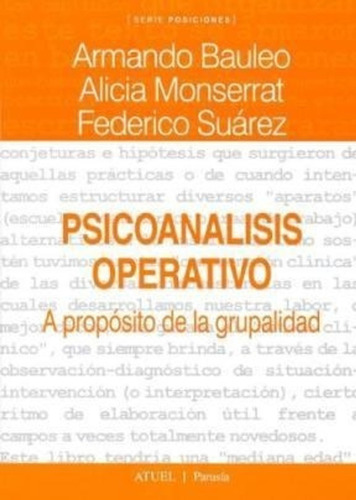 Psicoanálisis Operativo / Armando Bauleo / Enviamos