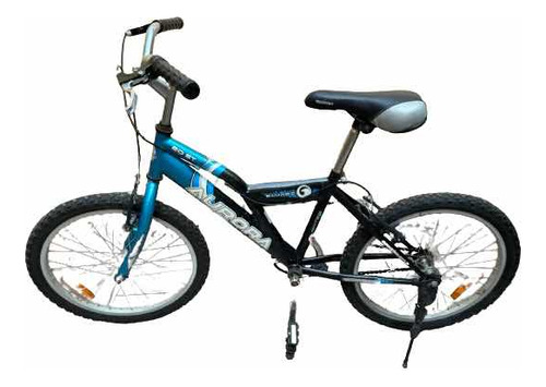 Bicicleta Aurora Rodado 20 Azul Buenas Condiciones Sin Envío