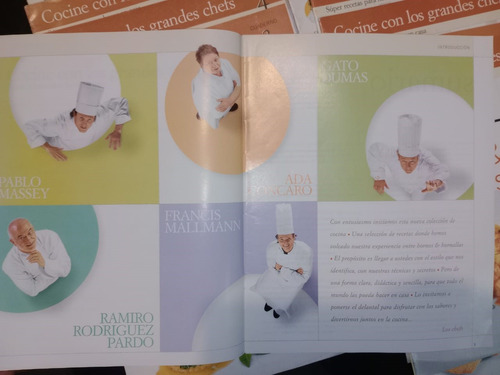 Lote 18 Ejemplares Cocine Con Los Grandes Chefs Clarín