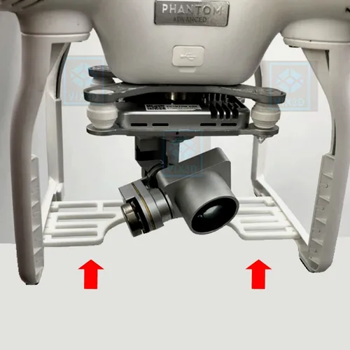 Protetor Gimbal C mera Drone Dji Phantom 3 Adv Pro Advanced