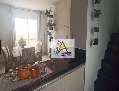 Imagem 5 de 8 de Cobertura Com 3 Dormitórios À Venda, 230 M² Por R$ 749.000 - Vila Nossa Senhora Das Vitórias - Mauá/sp - Co0041