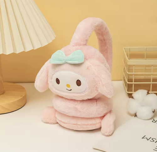 Orejeras Niñasmelody Kuromi Cinnamorooll Pompompurin,peluche