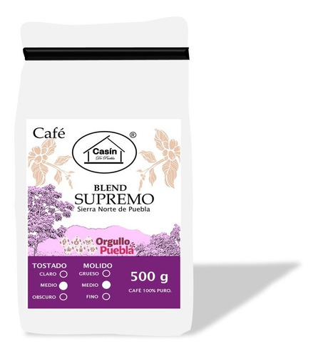 Café Casin - Tostado Y Molido Blend Supremo 500g