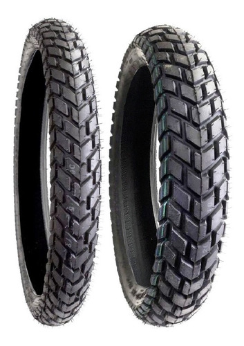 Llantas 90/90-21-120/80-18 +2 Camaras Dm200-250- Xeverus-250