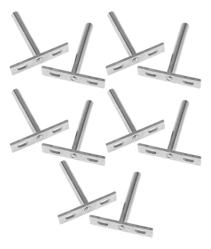 D Paquete 10 Soporte De Estante De Pared Soporte De Ángulo