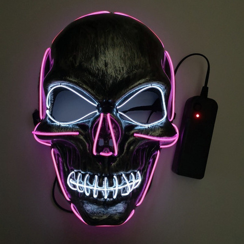 Mascara Led Neon Party Ballad Cosplay Halloween Rave