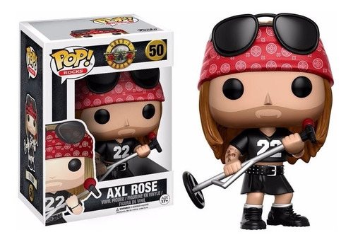 Funko Pop Axl Rose #50 Guns N Roses Rocks Firewolf