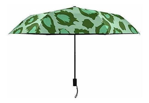 Sombrilla O Paraguas - Green Leopard Animal Texture Umbrella