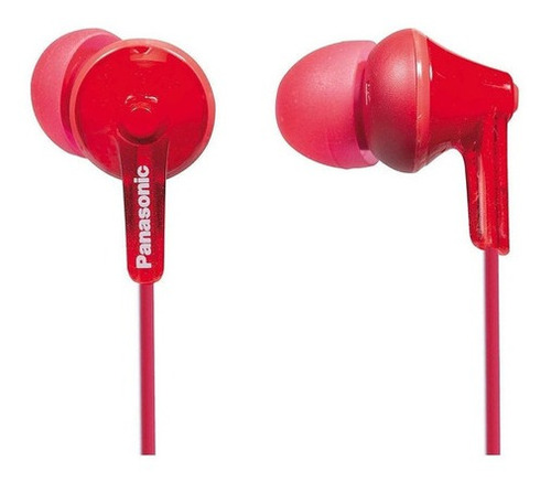 Audífonos In-ear Panasonic Ergofit Rp-hje125 Rojo