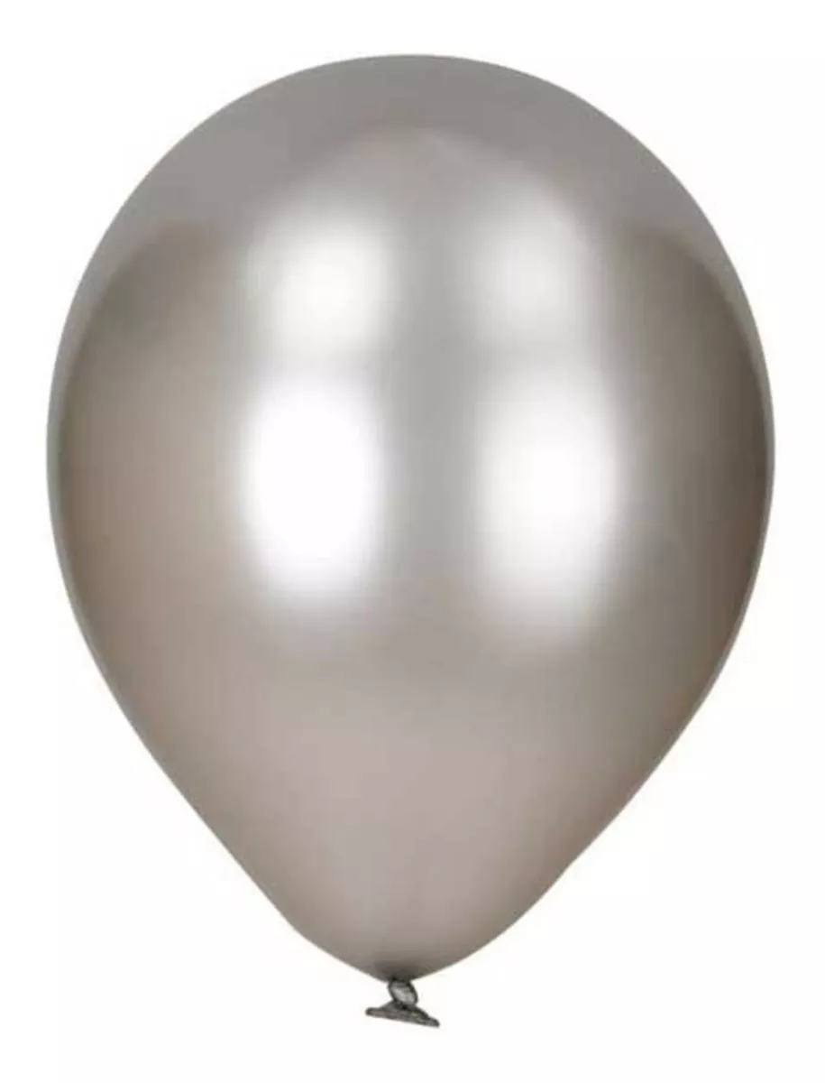 Tercera imagen para búsqueda de globos plateados