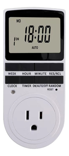 Enchufe Temporizador Digital Programable Con Pantalla Lcd Pa