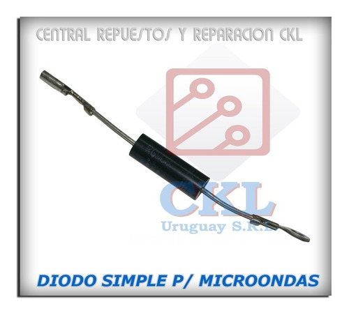 Diodo De Alta Simple Para Microondas Nuevos !