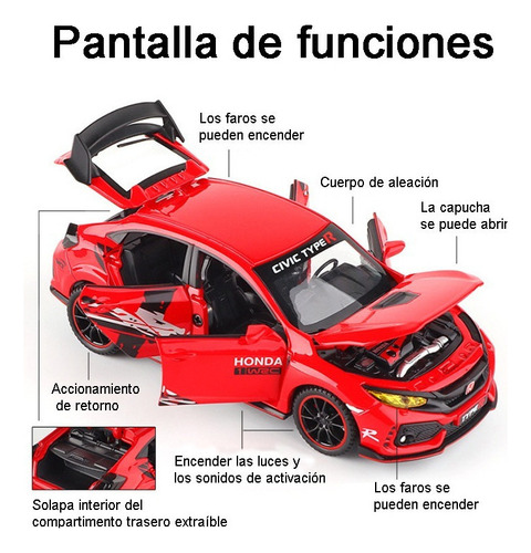 Modelos De Coches De Liga De Honda Civic Con Luces B