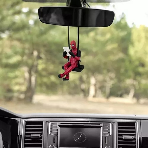 Muñeco Deadpool, Colgante Para Auto