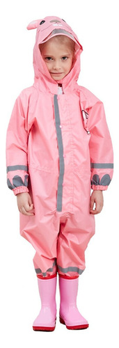 Mono Impermeable De Una Pieza Para Niños, Multicolor. L