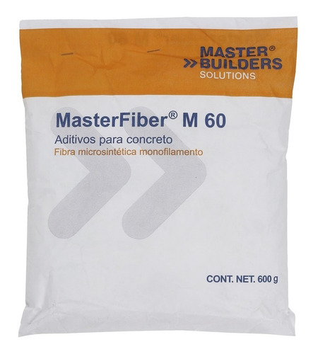 Master Fiber 600gr Fibra Tipo Monofilamento Para Concreto