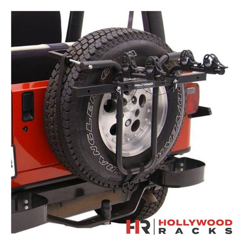 Rack Porta 2 Bicicletas En Llanta Tire Rack Hollywood